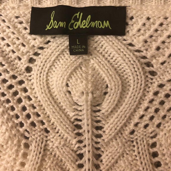 V.Good SAM ELDERMAN LG Diamond Back Knit Sweater - Picture 4 of 8